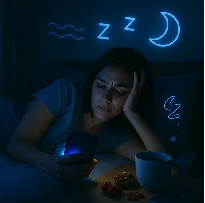 Como o uso de dispositivos eletrônicos afeta o sono